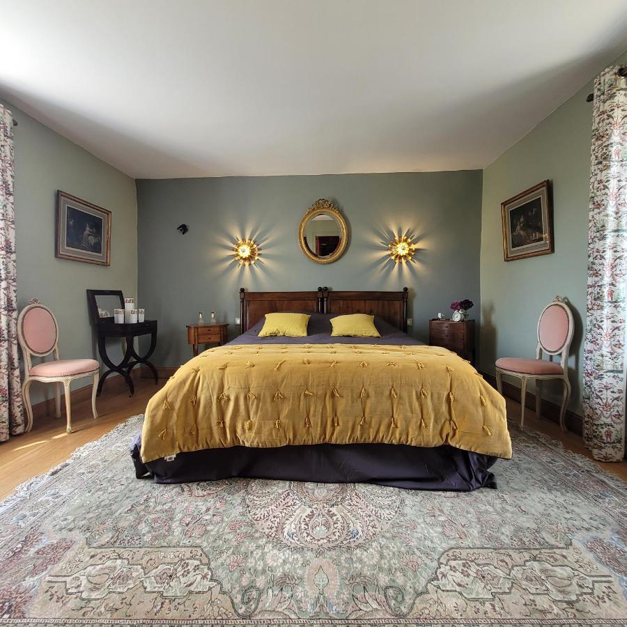 Gite De Charme Au Manoir Du Plessis-Quinquis Sainte-Seve 외부 사진